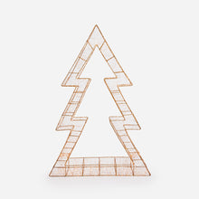 Load image into Gallery viewer, Wire Frame Display Tree w/Twinkling Lights