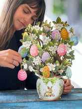 Load image into Gallery viewer, FreshCut Paper Easter Egg Tree Pop-Up Greeting Card