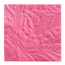 Load image into Gallery viewer, Embossed Cocktail Napkins - Flowers
