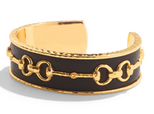 Load image into Gallery viewer, Capucine de Wulf Equestrian Snaffle Bit Cuff - Espresso