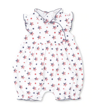Load image into Gallery viewer, Kissy Kissy Esprit De America Short Playsuit (PRT) - Multi/Ruffles