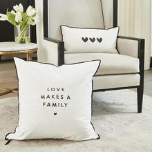 Load image into Gallery viewer, Euro Pillow - Love Makes A Family