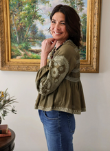Load image into Gallery viewer, ExVoto Suzanne Green Jacket