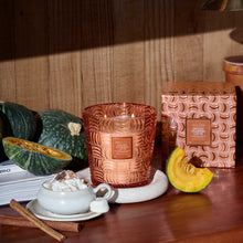 Load image into Gallery viewer, Spiced Pumpkin Latte Capsule 3 Wick Hearth Candle - FINAL SALE