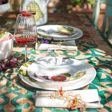Load image into Gallery viewer, Vietri Fico Pasta Bowl on a set table