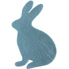 Load image into Gallery viewer, Hester & Cook Cornflower Blue Bunny Felt Placemat