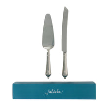 Load image into Gallery viewer, Juliska Berry and Thread Cake Knife and Server Set - Bright Satin