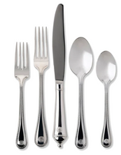 Load image into Gallery viewer, Juliska Berry and Thread Polished 5pc Flatware Place Setting