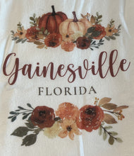 Load image into Gallery viewer, Fall & Harvest Tea Towel - Gainesville, Florida