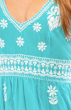 Load image into Gallery viewer, Gretchen Scott Designs Hand Embroidered Midi/Maxi Dress - Fiesta Time