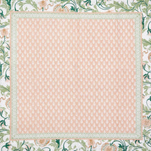 Load image into Gallery viewer, pink green and white napkin