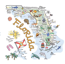 Load image into Gallery viewer, illustration of Florida