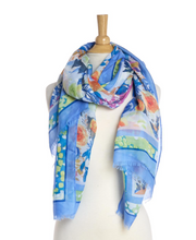 Load image into Gallery viewer, Flourish Flower Printed Scarf