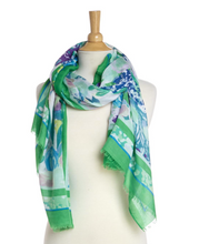 Load image into Gallery viewer, Flourish Flower Printed Scarf
