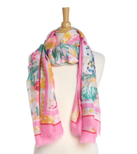 Load image into Gallery viewer, Flourish Flower Printed Scarf
