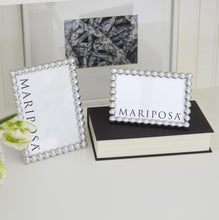 Load image into Gallery viewer, Mariposa silver colored Baubles Frame in two sizes