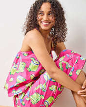 Load image into Gallery viewer, Printfresh Fresh Margarita - Cami Cropped Set - Cabo Pink