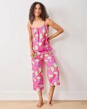 Load image into Gallery viewer, Printfresh Fresh Margarita - Cami Cropped Set - Cabo Pink