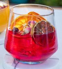 Load image into Gallery viewer, Rio Stemless Glass filled with red drink