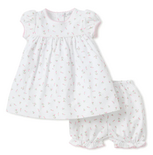 Load image into Gallery viewer, Kissy Kissy Garden Roses Print Dress w/ Diaper Cover