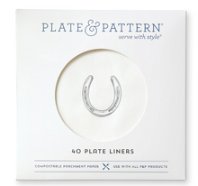 Load image into Gallery viewer, Plate & Pattern Giddy Up Preformed Plate Liners