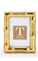 Load image into Gallery viewer, Gold Faux Bamboo Photo Frame