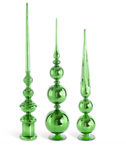 Load image into Gallery viewer, Green Glass Finial