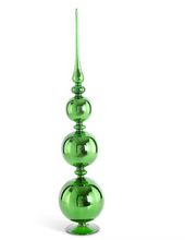 Load image into Gallery viewer, Green Glass Finial