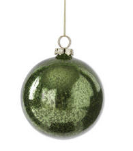Load image into Gallery viewer, Green Glass Ornament