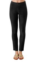 Load image into Gallery viewer, Gretchen Scott Designs Cotton / Spandex GripeLess Pants - Black