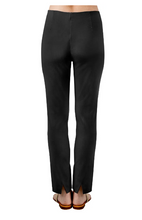 Load image into Gallery viewer, Gretchen Scott Designs Cotton / Spandex GripeLess Pants - Black