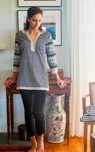 Load image into Gallery viewer, Gretchen Scott Designs Cotton / Spandex GripeLess Pants - Black