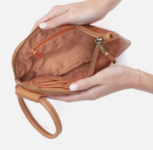 Load image into Gallery viewer, HOBO Sable Wristlet - Tooled Embossed Leather