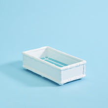 Load image into Gallery viewer, Hampton Faux Bamboo Fretwork Guest Towel Tray
