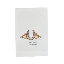 Load image into Gallery viewer, Horse Sense Embroidery Towel