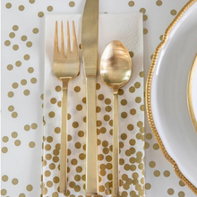 Load image into Gallery viewer, Hester & Cook Gold Confetti Paper Napkins