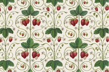 Load image into Gallery viewer, Hester & Cook Strawberry Fields Placemat - Pad of 18 Sheets