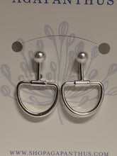 Load image into Gallery viewer, Horse Bit w/ Pearl Earrings