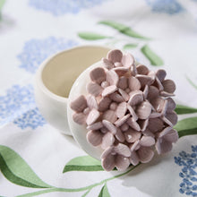 Load image into Gallery viewer, pink Hydrangea Trinket Jewelry Box
