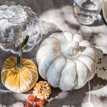 Load image into Gallery viewer, Simon Pearce Crystalline Pumpkin - Candent - Medium - FINAL SALE