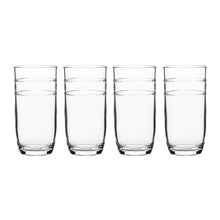 Load image into Gallery viewer, Juliska Isabella Acrylic Large Tumbler Set/4 - Clear