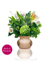 Load image into Gallery viewer, FreshCut Paper Ivory & Sage Pop-Up Greeting Card