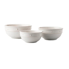 Load image into Gallery viewer, Juliska Berry and Thread Nesting Serving Bowl Set/3pc - Whitewash