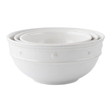 Load image into Gallery viewer, Juliska Berry and Thread Nesting Serving Bowl Set/3pc - Whitewash