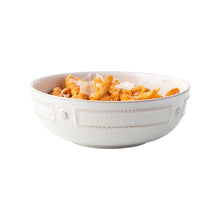 Load image into Gallery viewer, Juliska Berry and Thread French Panel Coupe Pasta Bowl - Whitewash