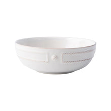 Load image into Gallery viewer, Juliska Berry and Thread French Panel Coupe Pasta Bowl - Whitewash