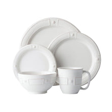 Load image into Gallery viewer, Juliska Berry and Thread French Panel 5pc Setting - Whitewash