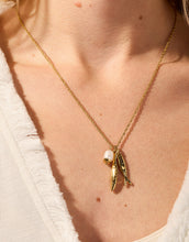Load image into Gallery viewer, person wearing Spartina 449 Sardines Necklace 18" - Gold