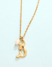 Load image into Gallery viewer, Spartina 449 Mermaid Necklace 18" close up of pendant with pearl