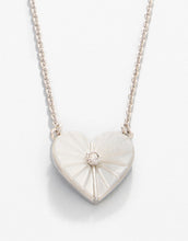 Load image into Gallery viewer, Spartina 449 Sea La Vie Necklace Radiant/Mother-of-Pearl Heart
